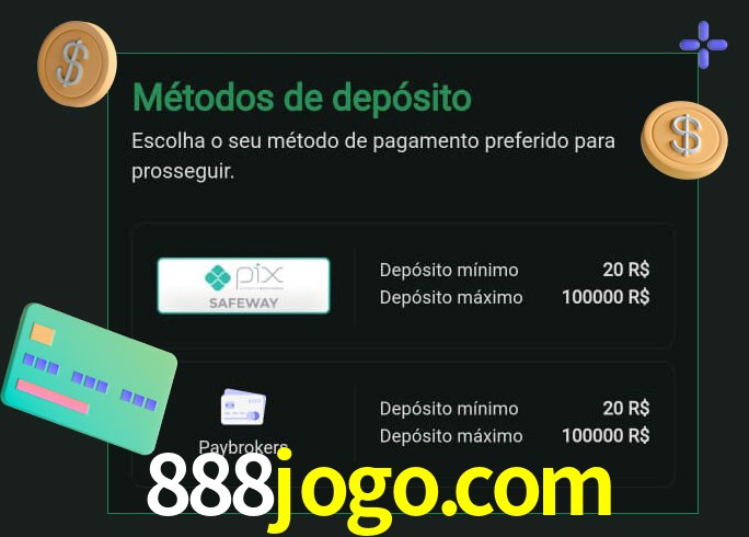 O cassino 888jogo.com oferece uma grande variedade de métodos de pagamento
