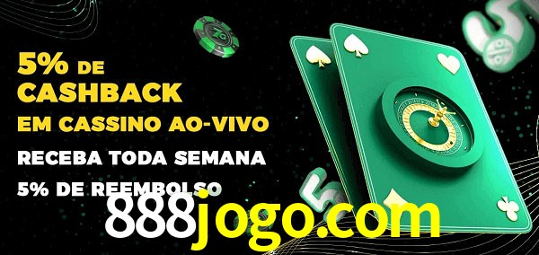 Promoções do cassino ao Vivo 888jogo.com